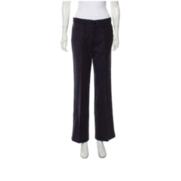 See by Chloe Pants Women's Size 10 Measures 29x30.5 9.25in Rise Gray Wool - Picture 8 of 10